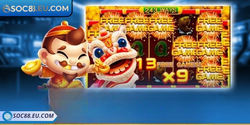 Chọn mức cược và bắt đầu quay hũ